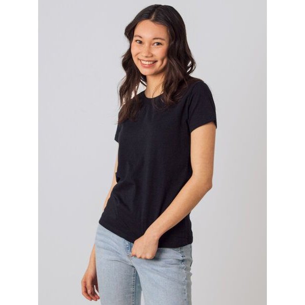 Honest Basics Damen Basic T-Shirt aus Bio- und recycelter Baumwolle