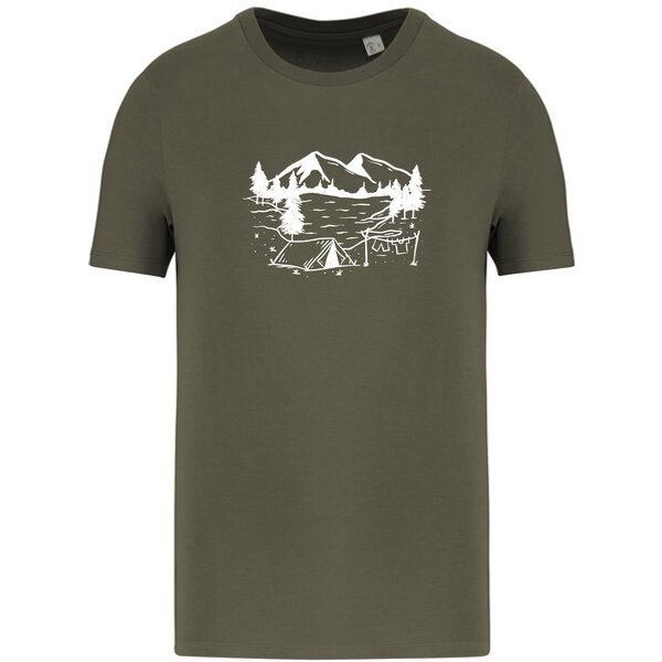 Brandless Basic Bio T-Shirt Adventure Nr. 4 155g/m²