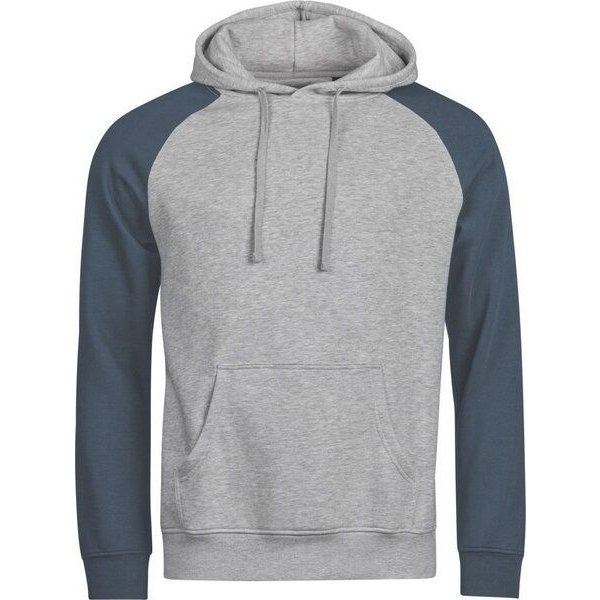 TeeJays Herren Hoodie Kapuzenpullover Sweater Two Tone Bio - Baumwolle bis 3XL Hoody