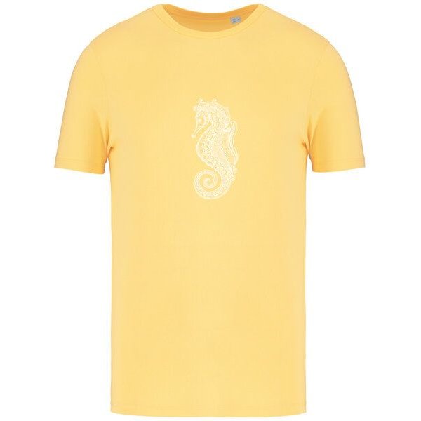 Brandless Basic Bio T-Shirt Nr.4 Seepferd 155g/m² XXS - 5 XL