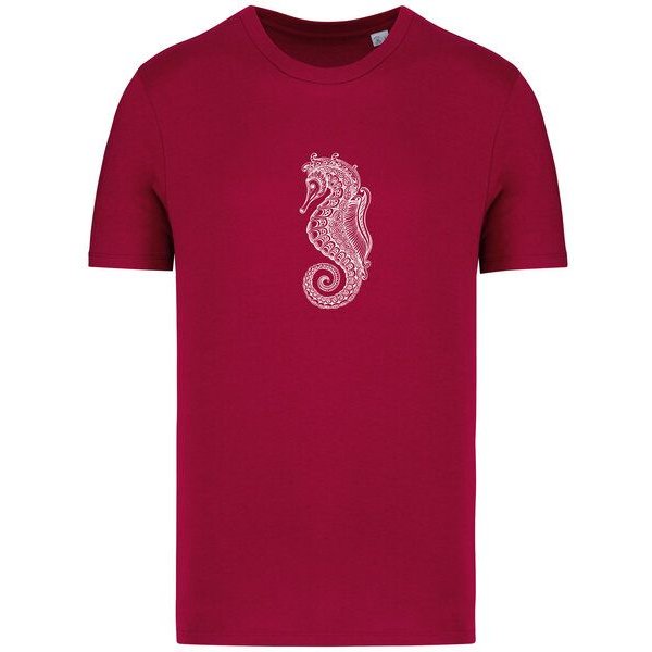 Brandless Basic Bio T-Shirt Nr.4 Seepferd 155g/m² XXS - 5 XL