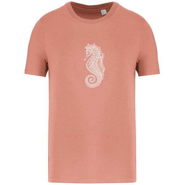 Brandless Basic Bio T-Shirt Nr.4 Seepferd 155g/m² XXS - 5 XL