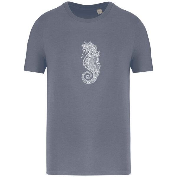 Brandless Basic Bio T-Shirt Nr.4 Seepferd 155g/m² XXS - 5 XL