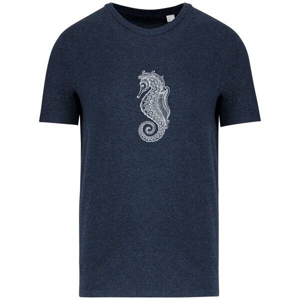 Brandless Basic Bio T-Shirt Nr.4 Seepferd 155g/m² XXS - 5 XL