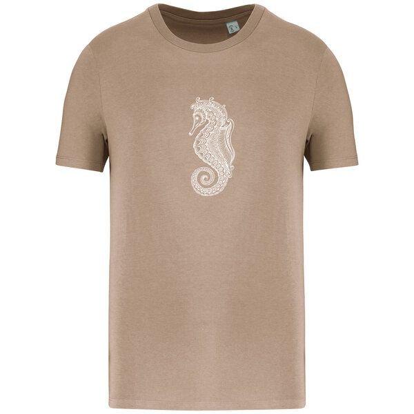 Brandless Basic Bio T-Shirt Nr.4 Seepferd 155g/m² XXS - 5 XL
