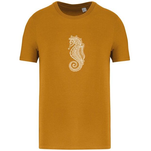 Brandless Basic Bio T-Shirt Nr.4 Seepferd 155g/m² XXS - 5 XL