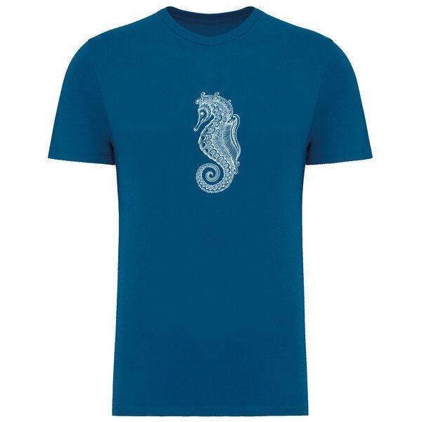 Brandless Basic Bio T-Shirt Nr.4 Seepferd 155g/m² XXS - 5 XL