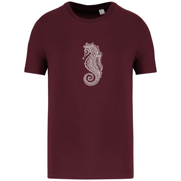 Brandless Basic Bio T-Shirt Nr.4 Seepferd 155g/m² XXS - 5 XL