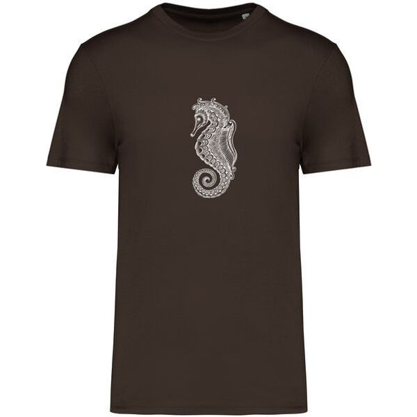 Brandless Basic Bio T-Shirt Nr.4 Seepferd 155g/m² XXS - 5 XL