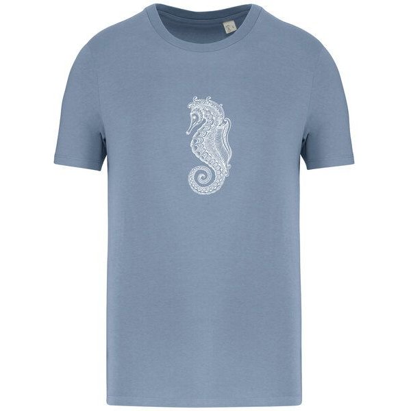 Brandless Basic Bio T-Shirt Nr.4 Seepferd 155g/m² XXS - 5 XL