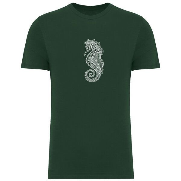 Brandless Basic Bio T-Shirt Nr.4 Seepferd 155g/m² XXS - 5 XL
