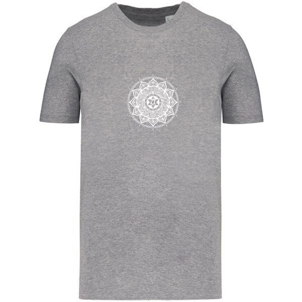 Brandless Basic Bio T-Shirt Anahata Chakra Nr. 4 ( 155g/m²) XXS - 5 XL