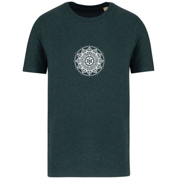 Brandless Basic Bio T-Shirt Anahata Chakra Nr. 4 ( 155g/m²) XXS - 5 XL