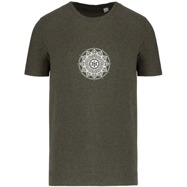 Brandless Basic Bio T-Shirt Anahata Chakra Nr. 4 ( 155g/m²) XXS - 5 XL