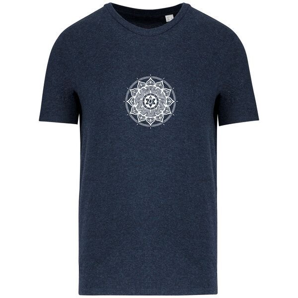 Brandless Basic Bio T-Shirt Anahata Chakra Nr. 4 ( 155g/m²) XXS - 5 XL