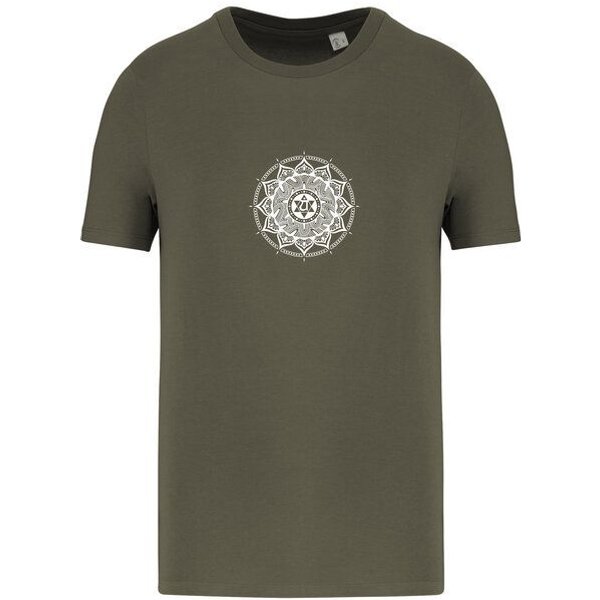 Brandless Basic Bio T-Shirt Anahata Chakra Nr. 4 ( 155g/m²) XXS - 5 XL