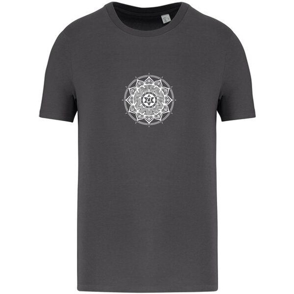 Brandless Basic Bio T-Shirt Anahata Chakra Nr. 4 ( 155g/m²) XXS - 5 XL