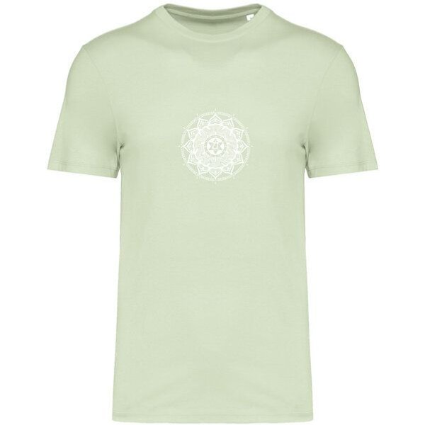 Brandless Basic Bio T-Shirt Anahata Chakra Nr. 4 ( 155g/m²) XXS - 5 XL
