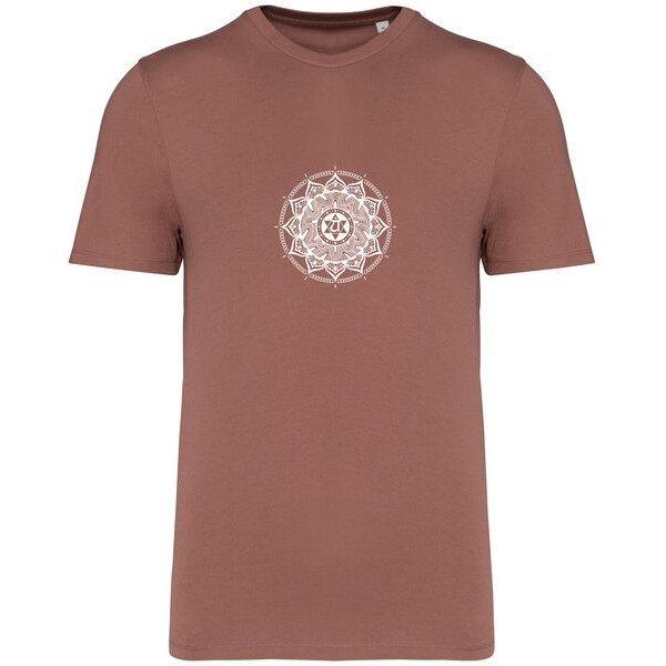 Brandless Basic Bio T-Shirt Anahata Chakra Nr. 4 ( 155g/m²) XXS - 5 XL