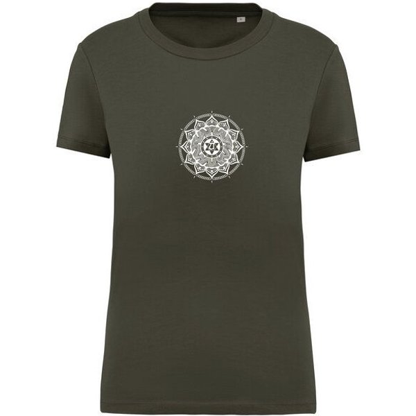 Brandless Basic Bio T-Shirt (ladies) Nr.4 Anahata Chakra 155g/m² XS - XXL