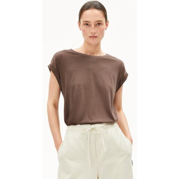 ARMEDANGELS JILAANA Damen T-Shirt aus TENCEL Lyocell Mix