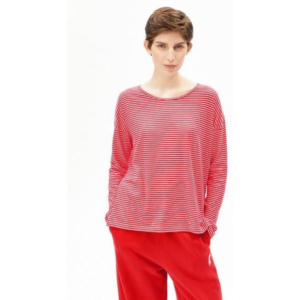 ARMEDANGELS XIANAA STRIPES Damen Longsleeve aus Bio-Baumwolle