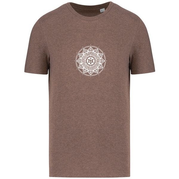 Brandless Basic Bio T-Shirt Anahata Chakra Nr. 4 ( 155g/m²) XXS - 5 XL