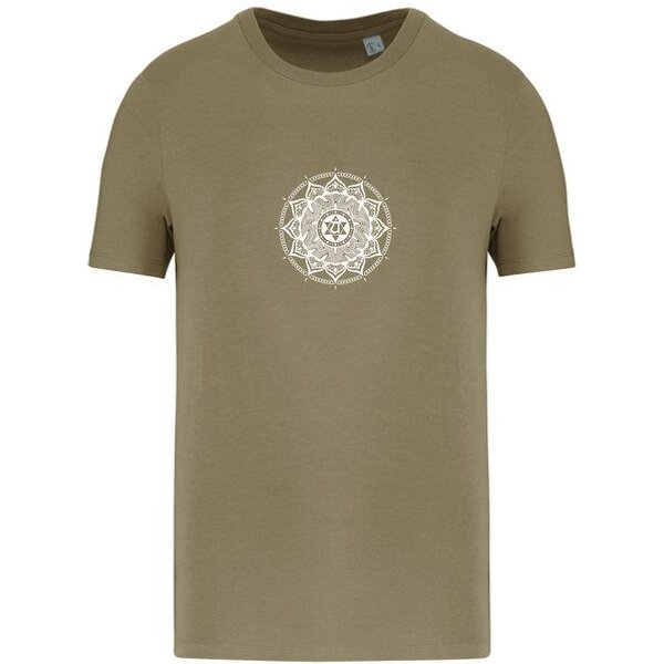 Brandless Basic Bio T-Shirt Anahata Chakra Nr. 4 ( 155g/m²) XXS - 5 XL