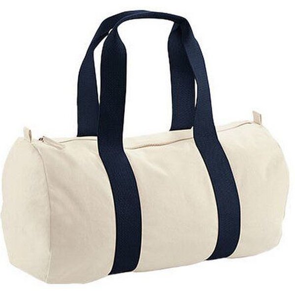 Reisetasche Sporttasche Weekender Westford Mill EarthAware Organic Bio Baumwolle Barrel Bag