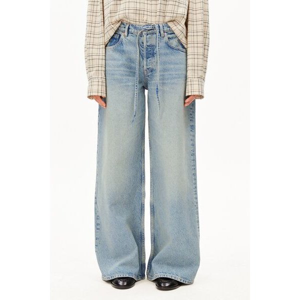 ARMEDANGELS ASTRAEAAS Damen Wide Jeans Bio-Baumwoll Mix