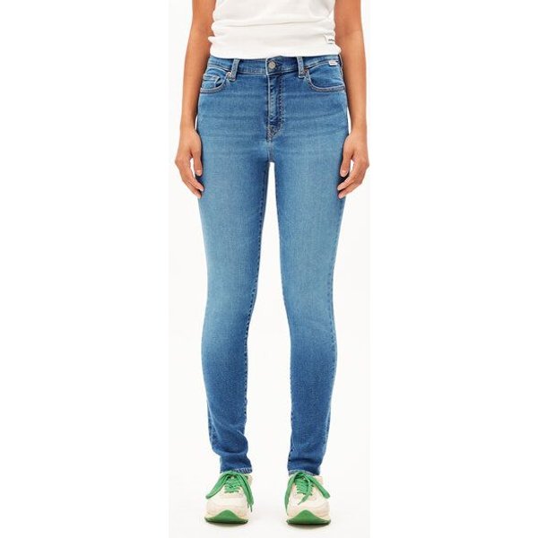 ARMEDANGELS TILLAA Damen Skinny Jeans Mid Waist Bio-Baumwoll Mix X-Stretch