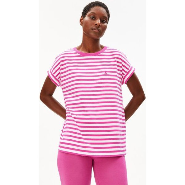 ARMEDANGELS IDAARA STRIPES Damen T-Shirt aus Bio-Baumwolle