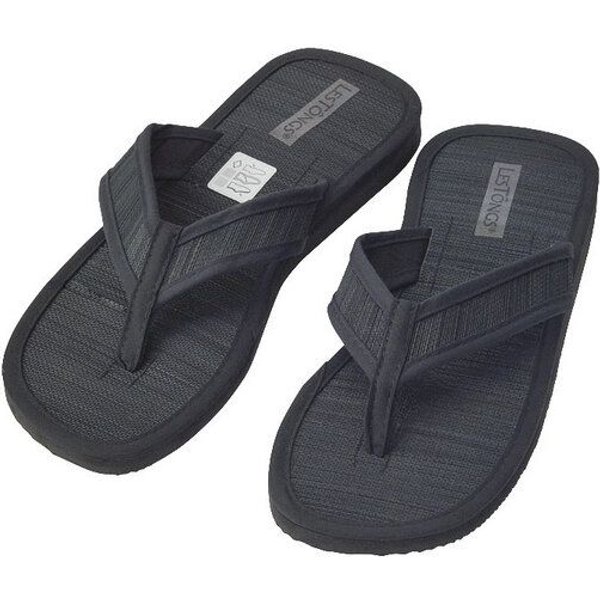 Les Tôngs Juncus-V Natur - Offene & vegane Zimtsandalen mit Zimtsohle Flip Flops