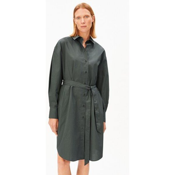 ARMEDANGELS BARREL SLEEVE POPLIN Damen Webkleid aus Bio-Baumwolle