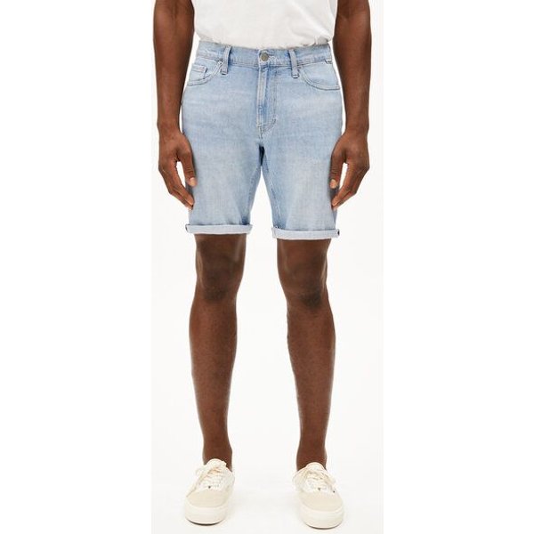 ARMEDANGELS NAAILO Herren Jeans Shorts aus Bio-Baumwoll-Hanf Mix