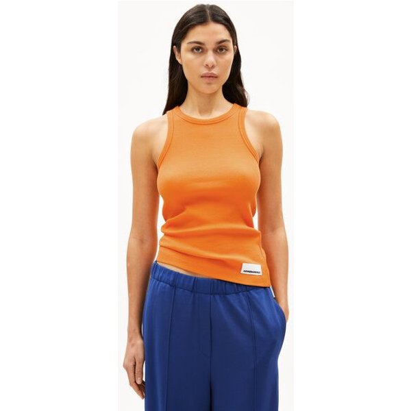 ARMEDANGELS KANITAA Damen Ripp-Top aus Bio-Baumwoll Mix