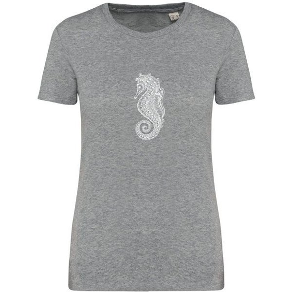 Brandless Basic Bio T-Shirt (ladies) Nr.4 Seepferd 155 g/m² XS- XXL