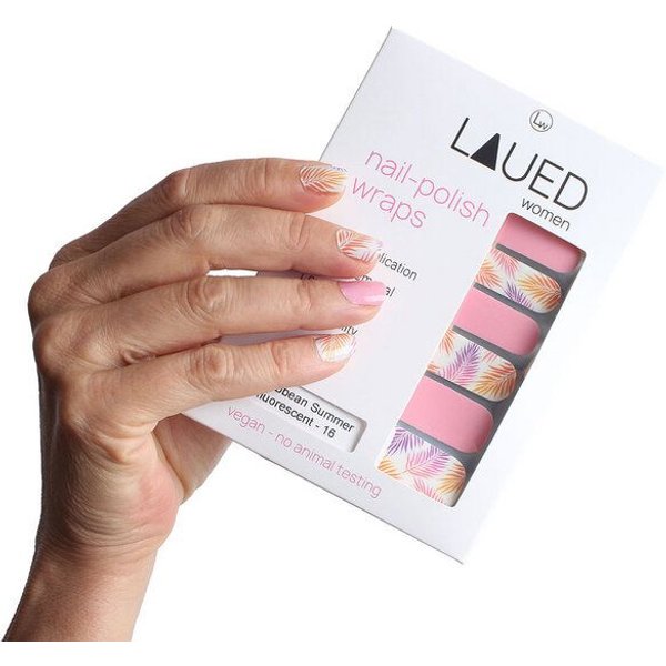 Vargu LAUED Nagelfolien fluorescent