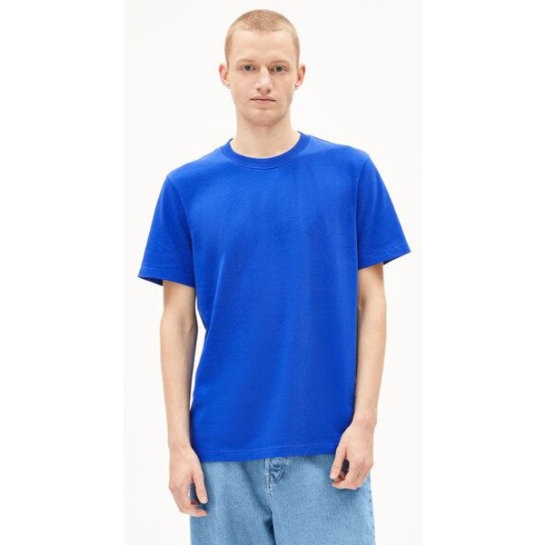 ARMEDANGELS MAARKOS Herren Heavyweight T-Shirt aus recyceltem Baumwoll Mix