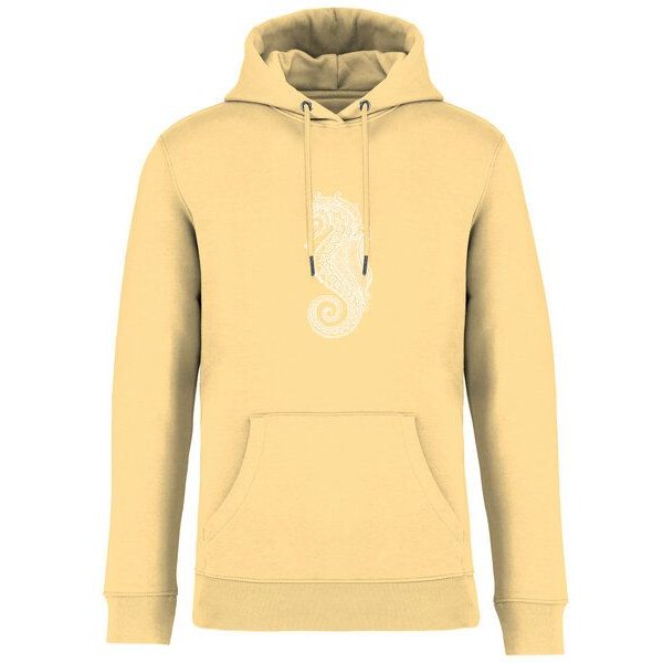Brandless Basic Bio Unisex Hoody Nr. 4 Seepferd 350g/m²