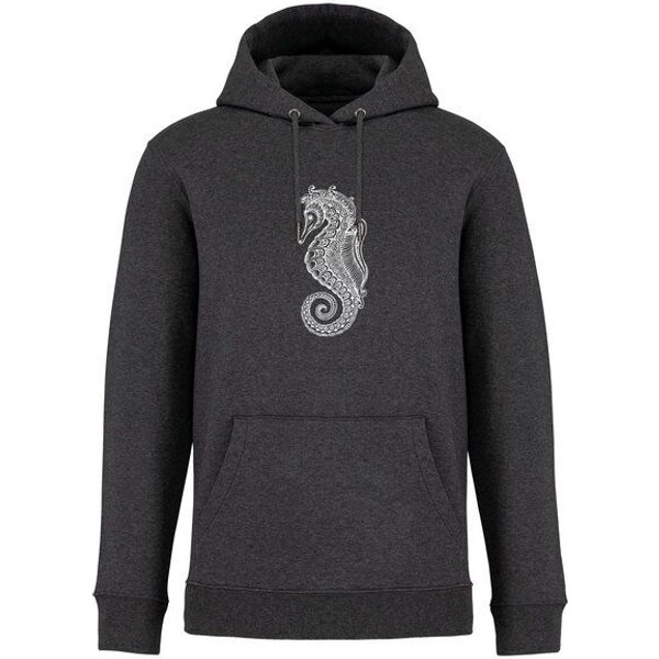 Brandless Basic Bio Unisex Hoody Nr. 4 Seepferd 350g/m²