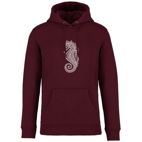 Brandless Basic Bio Unisex Hoody Nr. 4 Seepferd 350g/m²