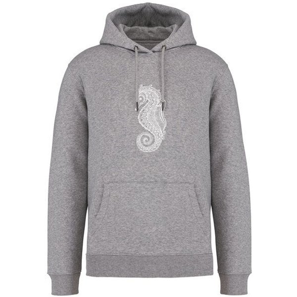 Brandless Basic Bio Unisex Hoody Nr. 4 Seepferd 350g/m²