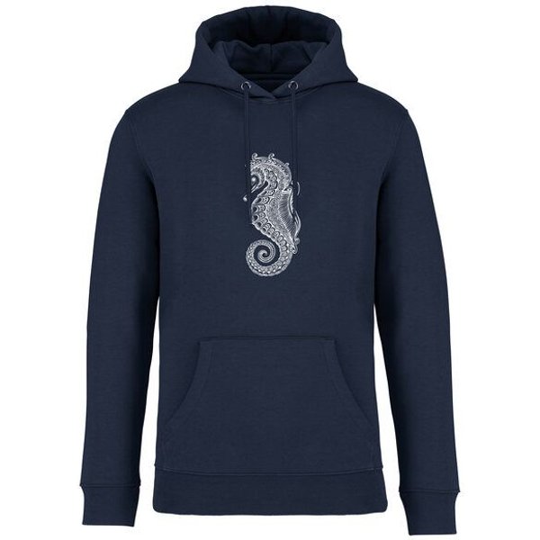 Brandless Basic Bio Unisex Hoody Nr. 4 Seepferd 350g/m²