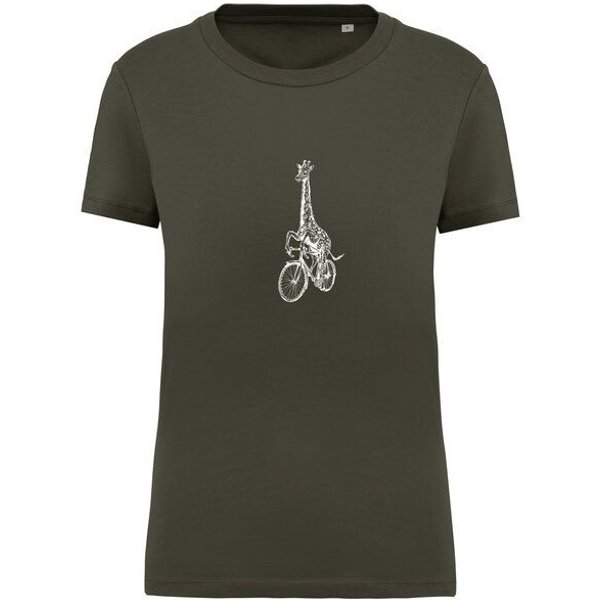 Brandless Basic Bio T-Shirt (ladies) Nr.4 Giraffe 155 g/m² XS- XXL