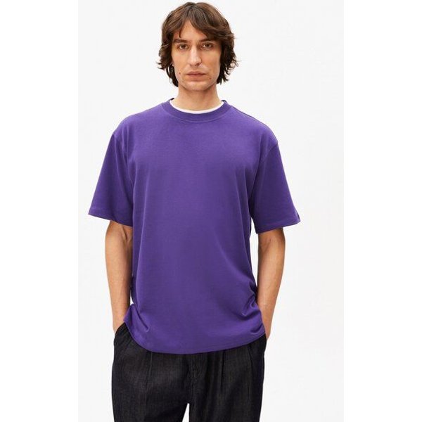 ARMEDANGELS MAARKOS Herren T-Shirt aus Baumwoll-Mix