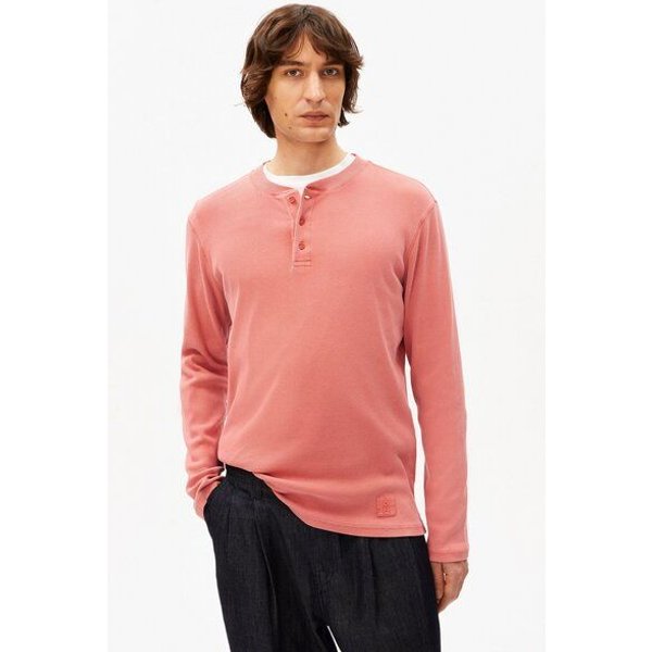 ARMEDANGELS HENLY GMT DYE Herren Longsleeve aus Bio-Baumwoll-Mix