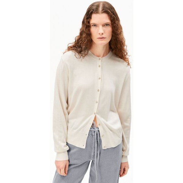 ARMEDANGELS FINE KNIT Damen Strickjacke aus Bio-Baumwoll Mix