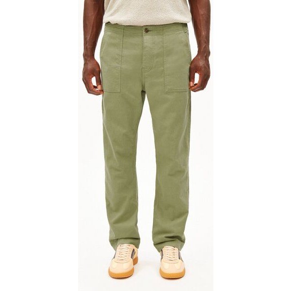 ARMEDANGELS COTTON LINEN Herren Stoffhose aus Baumwoll-Leinen-Mix