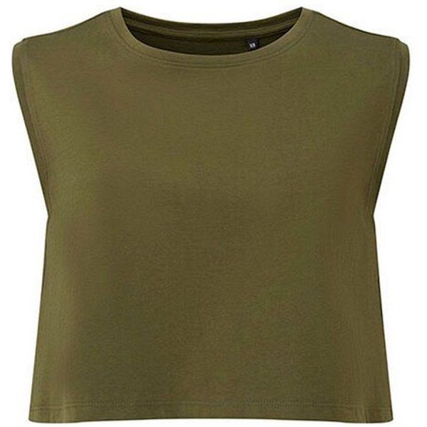 TriDri® Damen Tank Top Cropped Bauchfrei kurz